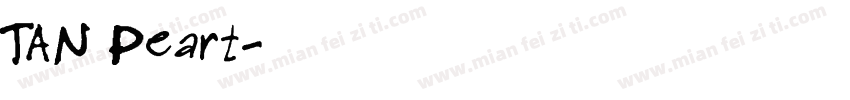 TAN Peart字体转换